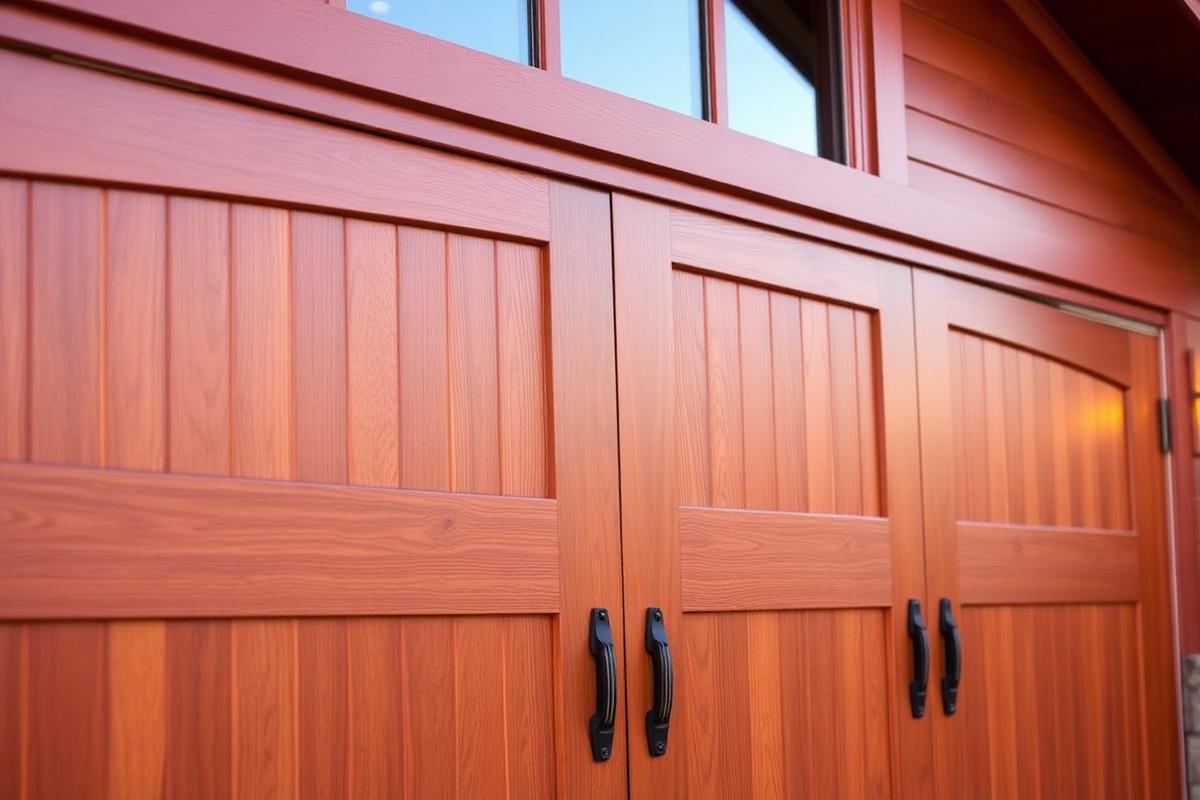 Garage Door Installation service by Pinehurst Garage Doors - professional technician at work