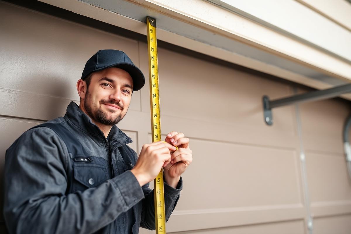 Maintenance Services service by Pinehurst Garage Doors - professional technician at work